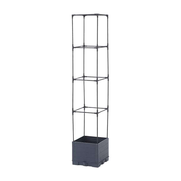Maceta con enrejado para jardín , decoración, soporte para plantas 4 niveles