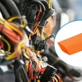 thumbnail image 6 of Heat Shrink Tubing, 11/20 Inch ID 33 ft Long 2:1 Ratio Polyolefin Heat Shrink Cable Sleeve Orange, 6 of 7