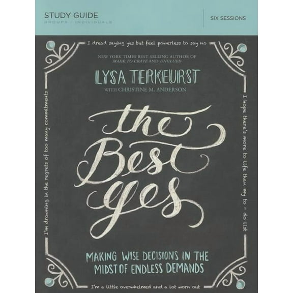 The Best Yes Study Guide