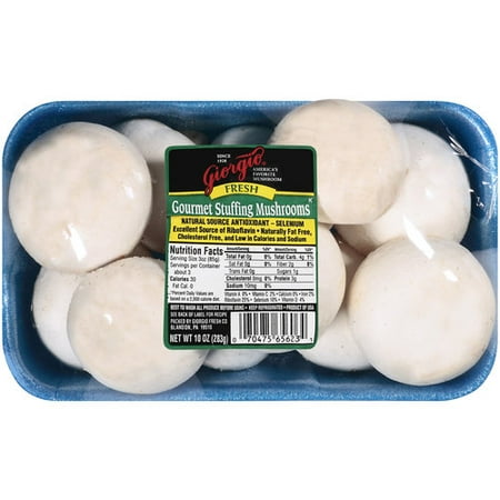 Giorgio Fresh Gourmet Stuffing Mushrooms 10 oz Tray