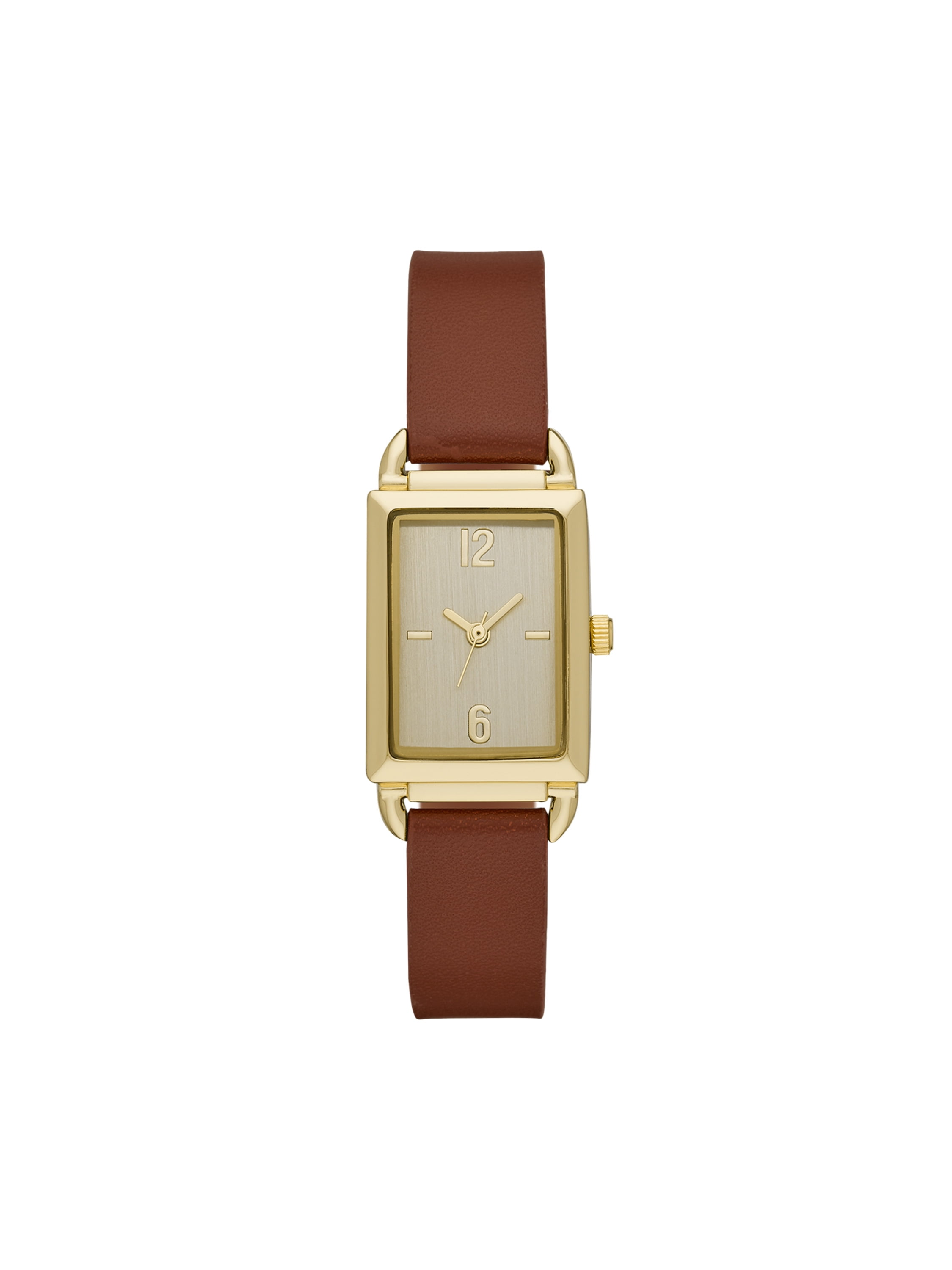 Time & Tru Ladies' Analog Strap Watch