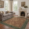 thumbnail image 5 of GENIMO 2'x3' Soft Craft Art Entryway Rug, Machine Washable Non Slip Low Pile Area Rug for Front Door Kitchen Bathroom, Muted Rust, 5 of 6