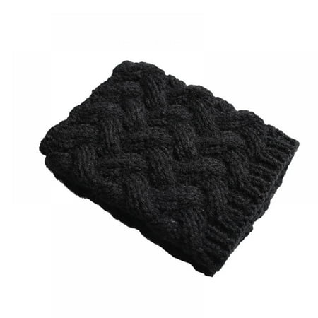 

Shengshi Leg Warmers Christmas Women Short Thick Acrylic Knitted Boot Cuffs Christmas Socks Cover Winter Warm Knittes Shoe new 1 Black