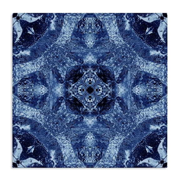 Stupell Industries Modern Mosaic Tile Pattern Canvas Art, 17 x 17, by El Perkin