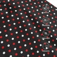 thumbnail image 3 of Fotbe Red and white polka dots Gorro Clásico de Béisbol, Gorra Ajustable con Broche Snapback, Gorro de Exterior de Algodón Suave, 3 of 6
