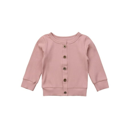 

Infant Unisex Baby Girls Boys Button Down Knitwear Long Sleeve Soft Basic Knit Jacket Cardigan Sweater Coat Top Clothes