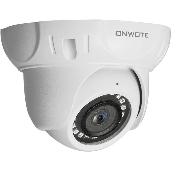 Pre-Owned ONWOTE 5MP PoE Security Camera, 100ft IR, Audio, Motion Detection Camera