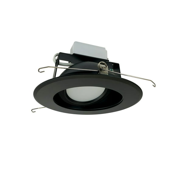 Nora Lighting Nlcbc-66927X Cobalt Adjustable 6" Led Adjustable Recessed Trim - Black