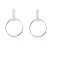 thumbnail image 3 of Personality Earrings Leaves Beautiful Diamond Earrings Irregular Mesh, 3 of 9