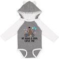 thumbnail image 3 of Inktastic My Nana Papa Love Me Grandchild Boys Long Sleeve Baby Bodysuit, 3 of 5