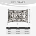 thumbnail image 4 of Honeii Heart Leopard Decorative Throw Pillow Case - Elevate Your Couch, Sofa, or Bed with Stylish Home Decor, Perfect Gift Idea-20"x30", 4 of 6