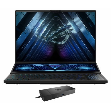 ASUS ROG Zephyrus Duo 16 GX650 GX Gaming/Entertainment Laptop (AMD Ryzen 9 7945HX 16-Core  16.0in 240Hz Wide QXGA (2560x1600)  Win 11 Pro) with WD19S 180W Dock