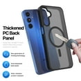 thumbnail image 3 of Ebizware Magnetic Protective Case for Samsung Galaxy A15 5G with MagSafe and Magnetic Car Phone Holder, TPU Thin Phone Case Cover Shockproof Anti-Fingerprint-Black, 3 of 7
