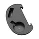 thumbnail image 3 of Bandeja organizadora plegable para silla reclinable, portavasos para silla de jardín negro, 3 of 9