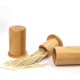 thumbnail image 4 of Wooden Toothpick Holder With Lid Toothpick Dispenser Cocktail Stick Storage Box For Table Hotel Restaurant Kitchen And Party (1pc) Banmo, 4 of 5