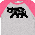 thumbnail image 4 of Inktastic Montana Black Bear Silhouette Boys or Girls Toddler T-Shirt, 4 of 5