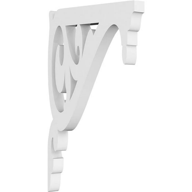 Ekena Millwork BKTP01X05X08CI Carrillo Bracket - 0.62 x 5 x 8 in.