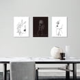 thumbnail image 6 of Minimalist Woman Line Art Women Flower Painting Line Drawing Canvas Wall Art Woman Line Art Poster Abstract Female Paintings for Bedroom Bathroom Living Room Home Decor, 6 of 6