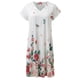 thumbnail image 5 of Vestido de verano para mujer, informal, con cuello en V, estampado floral, de manga corta, vestido de playa, vestido de línea A Pompotops  ghjkhdj15594, 5 of 8