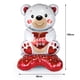 thumbnail image 5 of Globo grande de oso de peluche para el Día de San Valentín, globo de oso de dibujos animados, fiesta de cumpleaños, decoración de boda para el Día de San Valentín, 58 pulgadas（2pcs love6 As show, 5 of 5