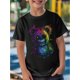 thumbnail image 1 of Boy'S Casual Summer T-Shirt - "Easily Distracted by Airplanes" Graphic Print, Short Sleeve, Round Neck, Lightweight & Stretchy Fabric, Perfect for Casual Attire, Casual Summer Wear | Ca, 1 of 8
