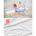 thumbnail image 4 of Burnt Orange Forest Yoga Towel for Hot Yoga Non Slip, Contemporary Silhouette Abstract Art Yoga Mat Towel Absorbent Yoga Sweat Towels Microfiber Hot Yoga Blanket for Bikram Pilates 26"x74", 4 of 7
