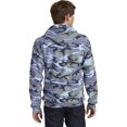 thumbnail image 2 of Port & Company Core Fleece Camo Pullover Hooded Sweatshirt-S (Woodland Blue Camo), 2 of 6