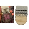 thumbnail image 3 of veasfak Speedweve Type Loom Weave Tool 12 Pin with Wooden Disc Darning Knitting Loom for, 3 of 9