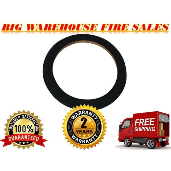 15" Black Carpeted MDF Car Stereo Speaker Woofer Subwoofer Sub Ring Spacer
