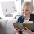thumbnail image 1 of Height Adjustable Book Stand, Hands Free Foldable Book Stand Portable  For Study Rooms, 1 of 8