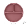 thumbnail image 2 of Plato De Silicona Para Niños, Vajilla De Alimentación Anticaída Para Niños, Cuenco De Alimentación Para Niños Yuarrent BA001312-01, 2 of 3