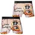 thumbnail image 3 of Happy Thanksgiving Border Collie Welcome Thankful Fall Autumn Pumpkin All Over Print Boxer Briefs Underwear for Men Dad Borders Dog Lovers Gifts Idea - 02021, 3 of 6