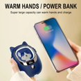 thumbnail image 4 of Qocolhg Hand Warmer Rechargeable, Portable Electric Hand Warmers Reusable, USB Handwarmers, Outdoor/Indoor/Work/Studying/Camping/Hunting/Golf/Pain Relief/Game/Warm Christmas Gifts for Men Women Kids, 4 of 7