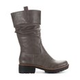 thumbnail image 2 of Sun + Stone Womens Nelliee Lug Sole Zipper Mid-Calf Boots, 2 of 3