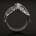 thumbnail image 4 of ORUYROP Alien Facehugger Ring Punk Motorcycle Style Exaggerated Domineering Skull Magic Claw Ring Unique Gothic Jewelry Spinner Band Ring Stainless Steel Skull Rings for Men Women Couple Hallo, 4 of 7