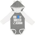 thumbnail image 3 of Inktastic My 1st Soccer Season Boys Long Sleeve Baby Bodysuit, 3 of 5