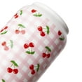 thumbnail image 5 of Mainstays Pink Gingham Cherry Soda Can Ceramic Vase, 2.76" L x 4.5" H, 5 of 6