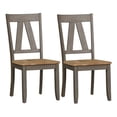 thumbnail image 1 of Lindsey Farm Light Gray Splat Back Side Chair (RTA)-Set of 2, 1 of 5