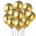 thumbnail image 1 of Globos Ztikug 20 unidades Látex Metálico Dorado 46 cm, 1 of 5