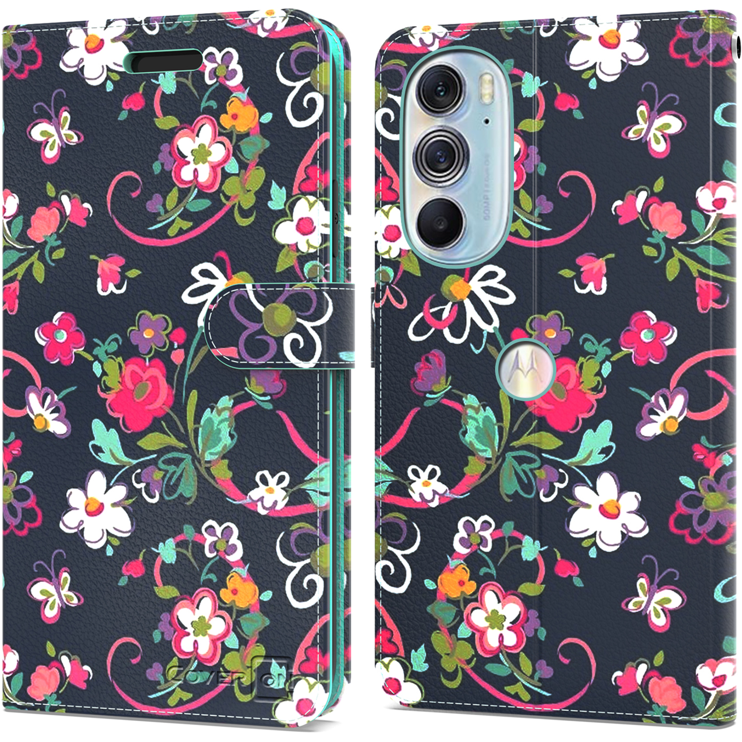 CoverON For Motorola Edge+ Plus 2022 / Moto Edge 30 Pro Wallet Case