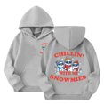 thumbnail image 5 of Staki Kids Ugly Christmas Sweatshirt Funny Hoodie Pullover With Pockets Girl Hoodies(Gray,11-12 Years), 5 of 7