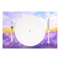 thumbnail image 2 of Lavender Clouds Wheat 12×18 inch Placemats Heat Resistant Washable Foldable Rectangular Placemats Set Decoration Indoor Outdoor for Kitchen Dining Table 6PCs, 2 of 8