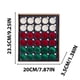 thumbnail image 3 of Juego de 30 bolas navideñas de 3 cm para decorar el árbol de Navidad., 3 of 5