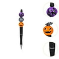thumbnail image 6 of Mornei Halloween Ballpoint Pen Beadable Pen Lightweight Office Supplies 0.5mm Practical Black, 6 of 9