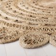 thumbnail image 3 of SAFAVIEH Natural Fiber Jannah Solid Area Rug, Natural, 11' x 11' Round, 3 of 7