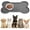 Grey, variant on Dog Food Mat Anti-Slip Silicone Dog Bowl Mat Thicker Pet Placemat Waterproof Cat Feeder Pad with Raised Edge Puppy Kitten Feeding Mats Suitable Small Medium-Sized,Beige 10" x 20"