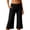 Black, variant on Dress Pants for Women High Waist Wide Leg Palazzo Pants for Women Stretchy Trousers Drawstring Lounge Pants Women with Pockets Summer Spring Outfits