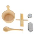 thumbnail image 3 of DOLITY Sauna Accessories Set s Lamp Milk Pail for Swimming Pool Home Oval Lamp, 3 of 9