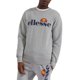 thumbnail image 2 of ellesse Sudadera para hombre SUCCISO - Sudadera, Cuello redondo, Manga larga, Logotipo impreso Gris XS (X-Small), 2 of 4