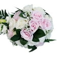 thumbnail image 4 of Ramo de rosas artificiales, flores florales, decoración para bodas, San Valentín C, 4 of 9